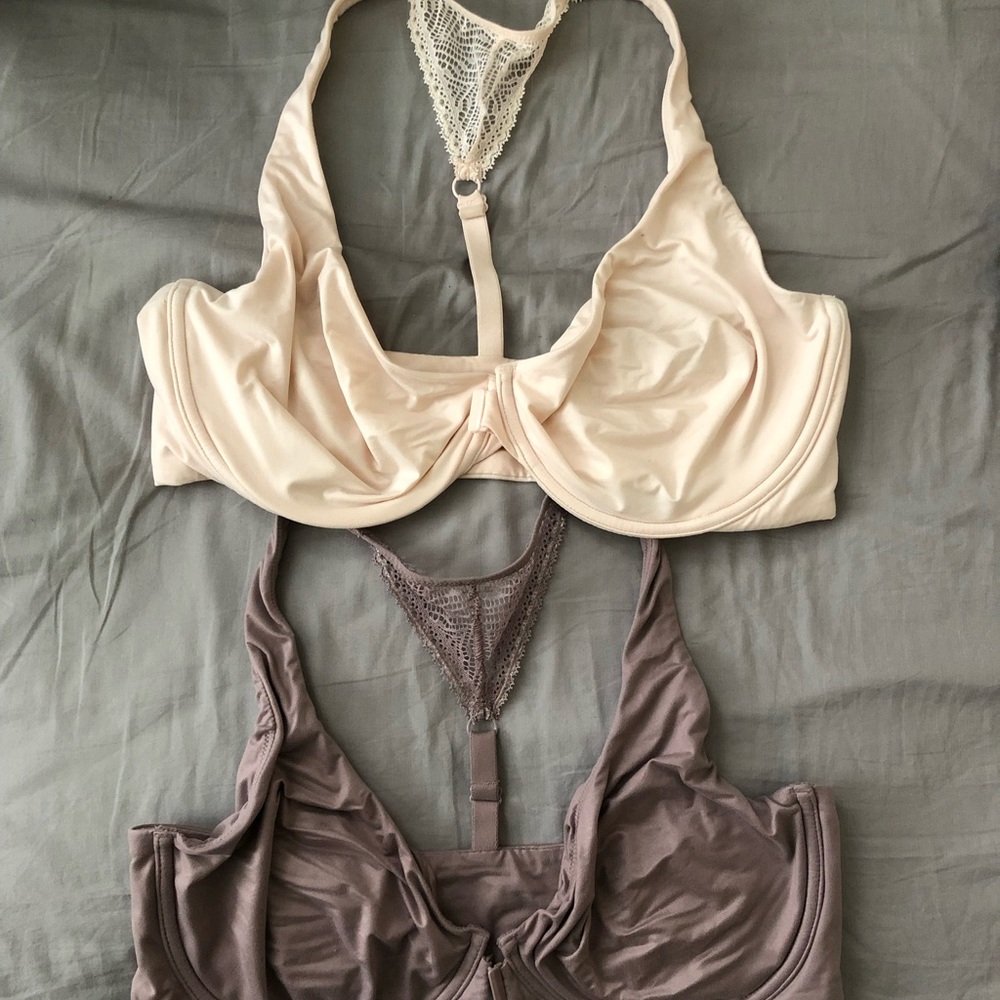 Victoria’s Secret unlined racerback bras